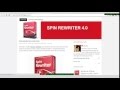 9.Product Launch.Phần 9. Spin Rewriter + Social