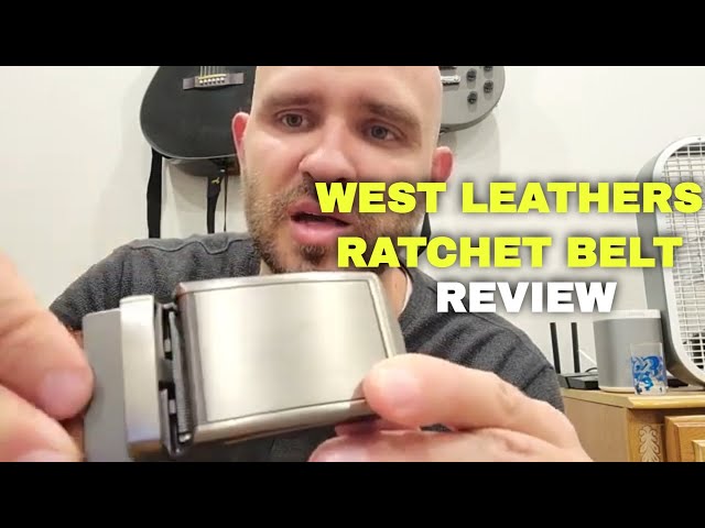 West Leathers Ratchet Belt Review