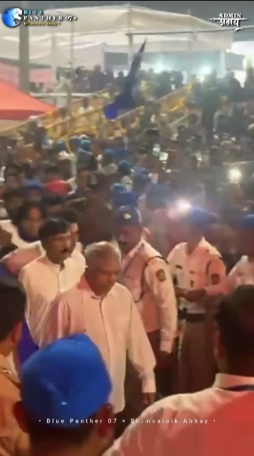 Adv Prakash Ambedkar bhimakoregaon status | Balasaheb Ambedkar Royal entry Bhimakoregaon #trending