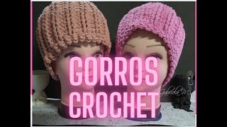 Gorros en fantasía a crochet para principiantes