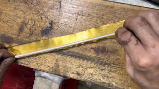 Making a Silver Wrapped in Gold Bracelet screenshot 5