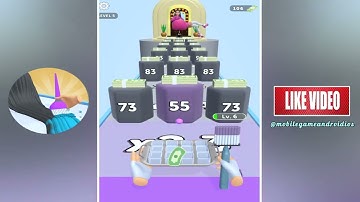 Hair Color Run - Gameplay Walkthrough Part 1 All Levels (Android, Ios)