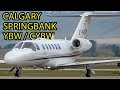 PLANE SPOTTING at Calgary’s secondary airport - Springbank (YBW / CYBW)