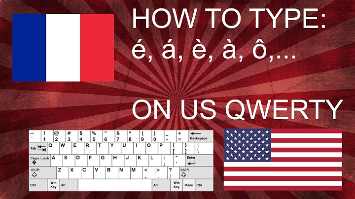 How to Write French Accents on US QWERTY Keyboard