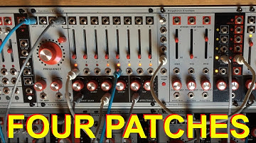 4 Patches with the Harmonic Oscillator [no talk]
