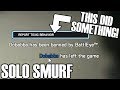 Solo Smurf: Getting A Hacker Banned - Rainbow Six Siege (White Noise)