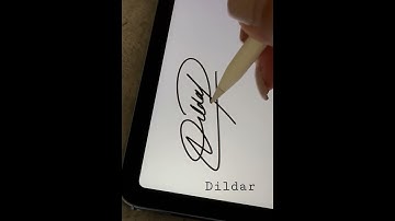 Signature style “Dildar”🖊️ Comment your name!