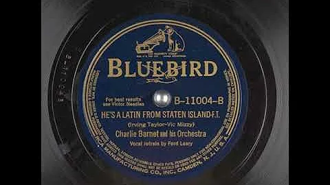 He's A Latin From Staten Island (1940) - Ford Leary