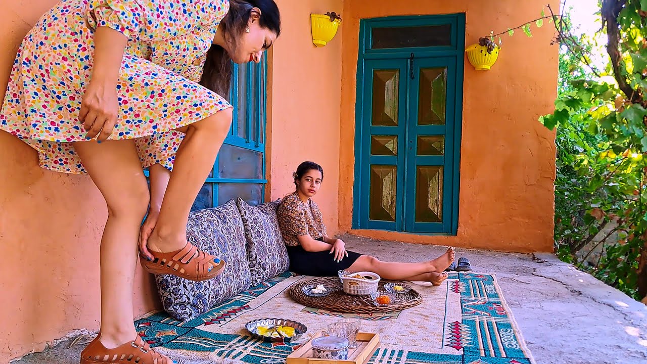 Waking Up on the Balcony & Our Village Morning Routine ☀️