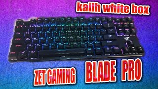 Быстрый обзор Zet Gaming Blade Pro Kailh White Box