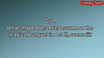 The Tempest MCQs I The Tempest Quiz I The Tempest by Shakespeare I MCQs o...