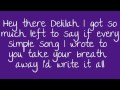 Hey There Delilah Lyrics