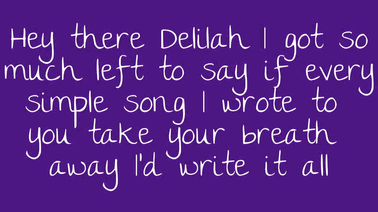 Download Hey There Delilah Lyrics