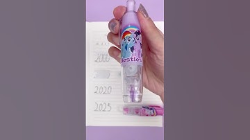 Correction tape from different eras #iigen #shorts #stationery #viral