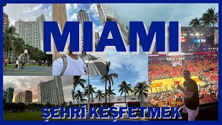 miami, nba maçı, miami downtown, park, miami streests #şehrikeşfetmek