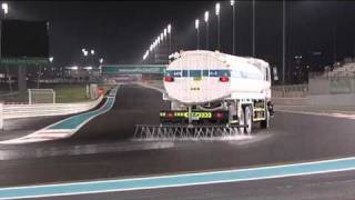 Pirelli wet F1 tyre test, Abu Dhabi
