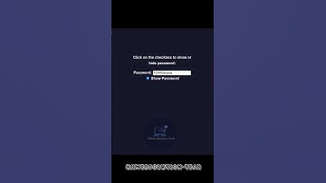 HTML CSS Show and Hide Password #shorts #virelshorts #trick