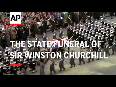 State Funeral Of Sir Winston Churchill - 1965