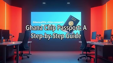 How to Apply for Ghana’s New Chip-Embedded Passport (2024–2025) | Step-by-Step Guide