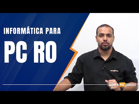 Pré edital PC RO - Informática - Agora Eu Passo (AEP)