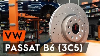 Как заменить передние тормозные диски на VW PASSAT B6 (3C5) [ВИДЕОУРОК AUTODOC]
