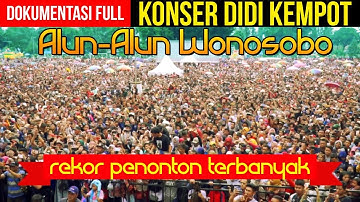 REKOR PENONTON TERBANYAK KONSER DIDI KEMPOT