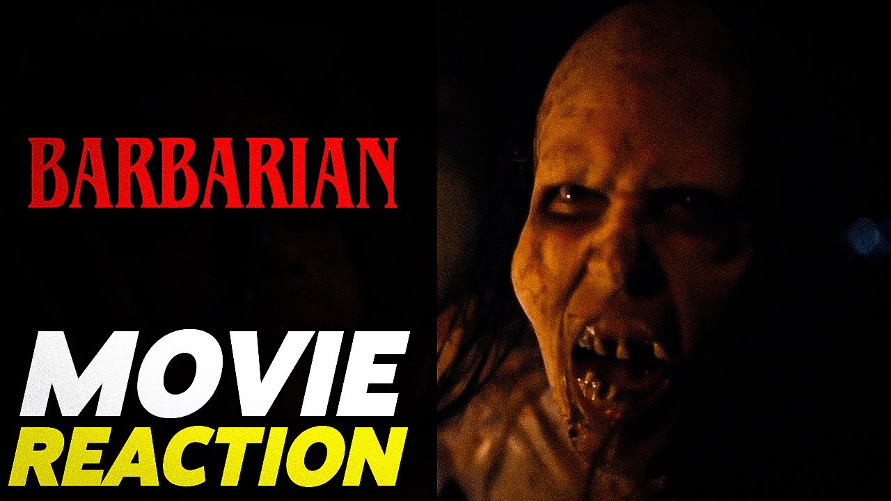 BARBARIAN Movie Reaction 2022 [Justin Long Horror Film]