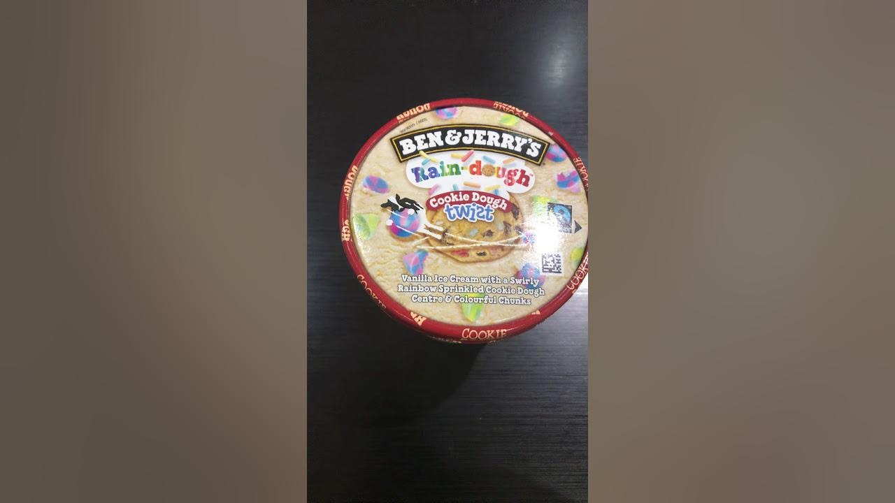 New Ben & Jerry’s Raindough cookie dough twist review! YouTube