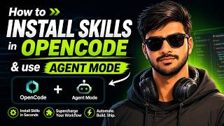 How to Install Skills in OpenCode & useAgent Mode