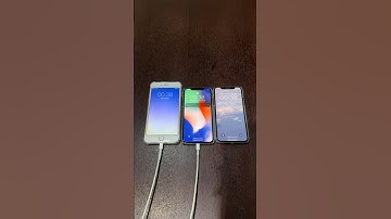 iPhone 6 Plus on iOS 9 vs iPhone X on iOS 14 vs iPhone X on iOS 16 boot up test #shorts #iphone #ios