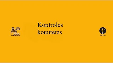 2025-12-18 Kontrolės komiteto posėdis