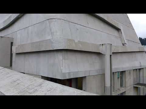 Firminy autour de l'église de le corbusier 2014