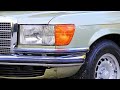 W116 Mercedes-Benz 450 SEL 6.9 powerful S-class, 1979