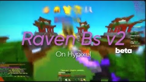 The Best Free Client Just Destroy Hypixel w/Raven Bs v2 | Killaura , Jump Spirnt Scaffold , ...