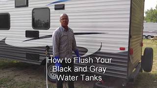 How to Flush Your Black and Gray Tanks