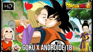 GOKU X ANDROIDE 18 | AMOR PROHIBIDO  | UNA ANDROIDE ENAMORADA DEL SAIYAJIN | PELÍCULA COMPLETA 2023