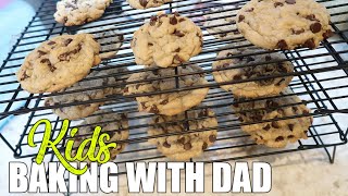 Baking with Dad | Big CHEWY Chocolate Chip Cookies