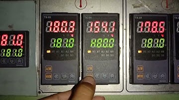 Autonics Temperature Controller TK4H Programming। Stenter Machine Temperature Controller।