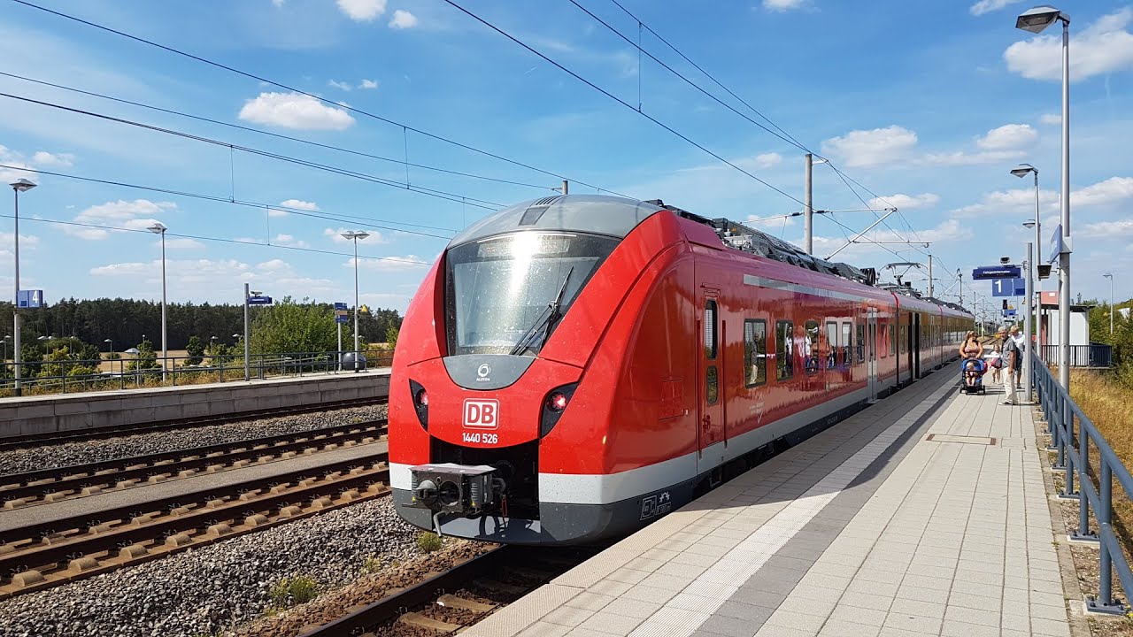Fahrt mit der S5 Nürnberg - Allersberg