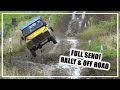 Full send rally  off road racing jumps  action