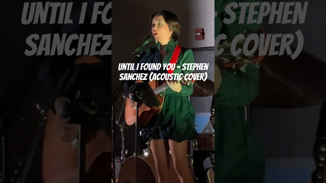 From pop hit to stripped down accoustic&mdash;here&rsquo;s my version of Until I Found You 🎶❤️ #stephensanchez