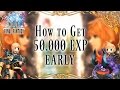 World of Final Fantasy - How to get 50.000 EXP EARLY! (Tips and Tricks)