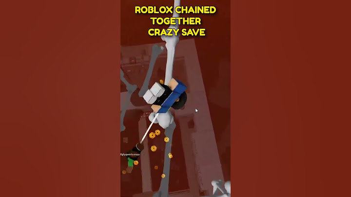 INSANE save on Roblox Chained Together #chained #chainedtogether #roblox #funny #chainedtogethergame
