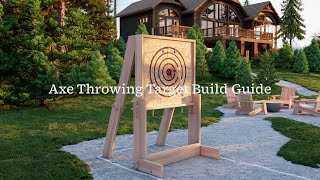Build Your Own Professional Axe Throwing Target | DIY Tutorial