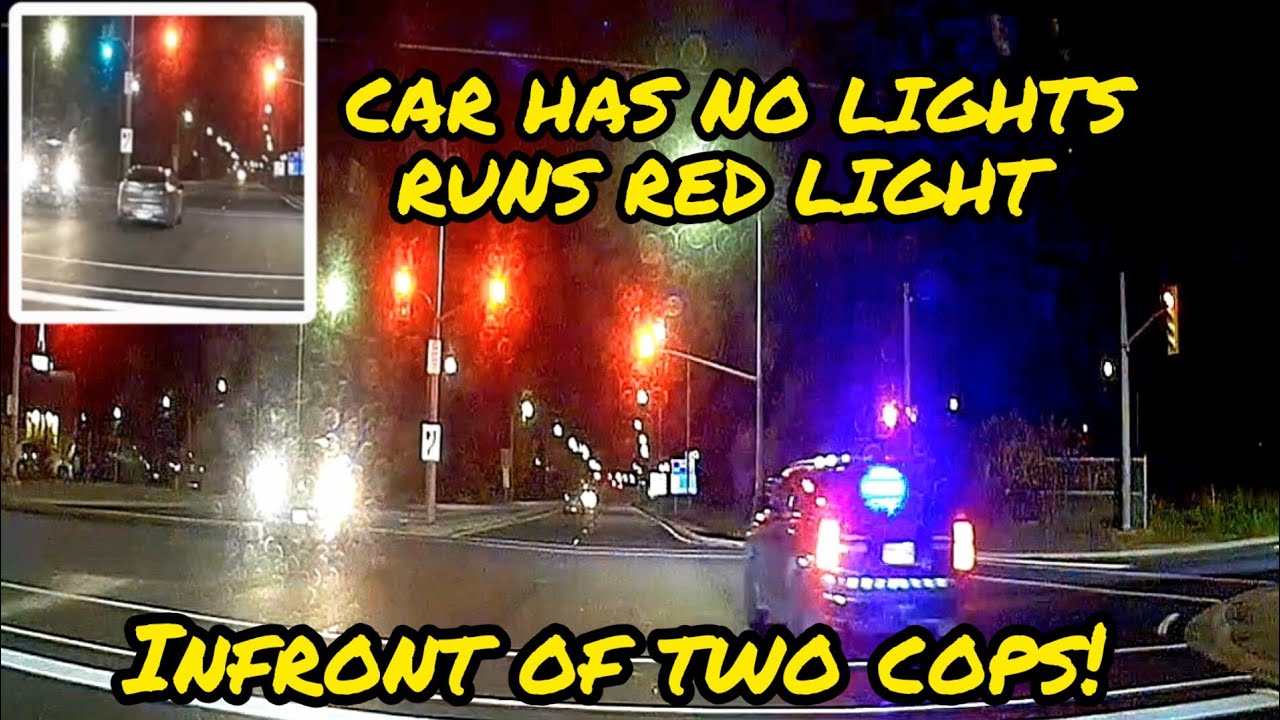 car-has-no-lights-runs-red-light-infront-of-cops-dash-camera-youtube