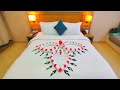 Home decorating ideas 2024  romantic bedroom decorating for husband  ar love