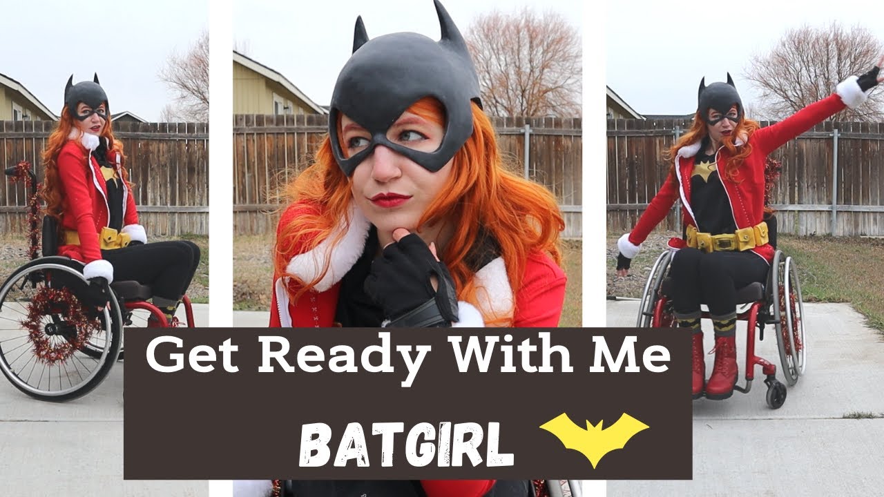 GRWM Batgirl Closet Cosplay for Christmas