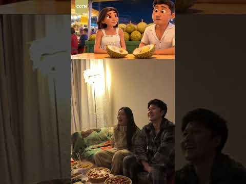 Chinese couple's sweet love story turned AI proposal video goes viral#coolchina