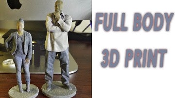 Shapeways unboxing Full Body scan in sandstone