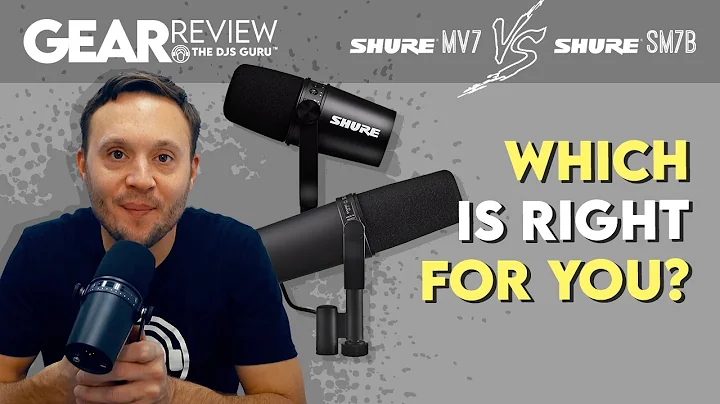 Best Podcast Microphone for streaming? Shure MV7 Vs SM7B - Review and comparison